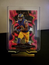 2025 Panini Select Pink Prizm Terrance Ferguson #20 Los Angeles Rams Football