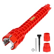 Alocre 8 in-1 Multifunctional Sink  Faucet Installer Wrench - Plumbing Tool for