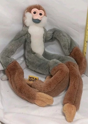Vintage 1998 Wild Republic 12''  Hanging Spider Monkey Stuffed Plush