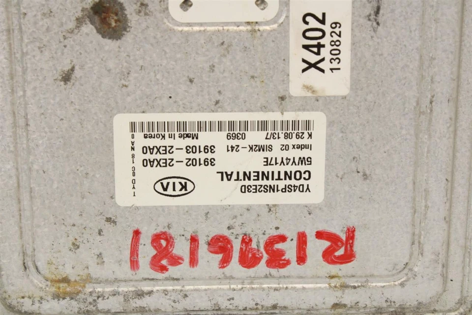 Computadora ECU ECM KIA FORTE 2017 17 2018 18 391032EXA0 1396181 Foto 2 de 4