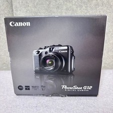 Canon PowerShot G12 Compact Digital Camera Tested Working Seller Japan