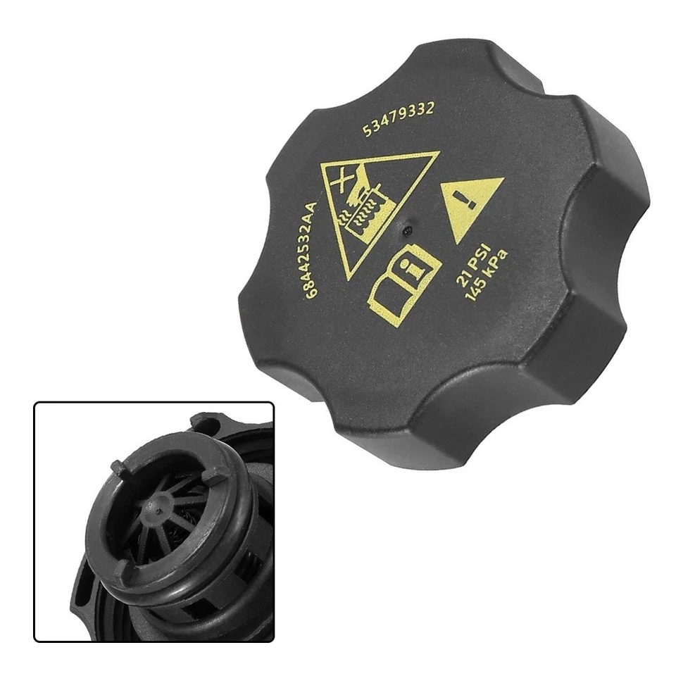 Cover Reservoir Cap Garden Indoor 53479332 68249136AA Accessories Black - Image 2 of 4