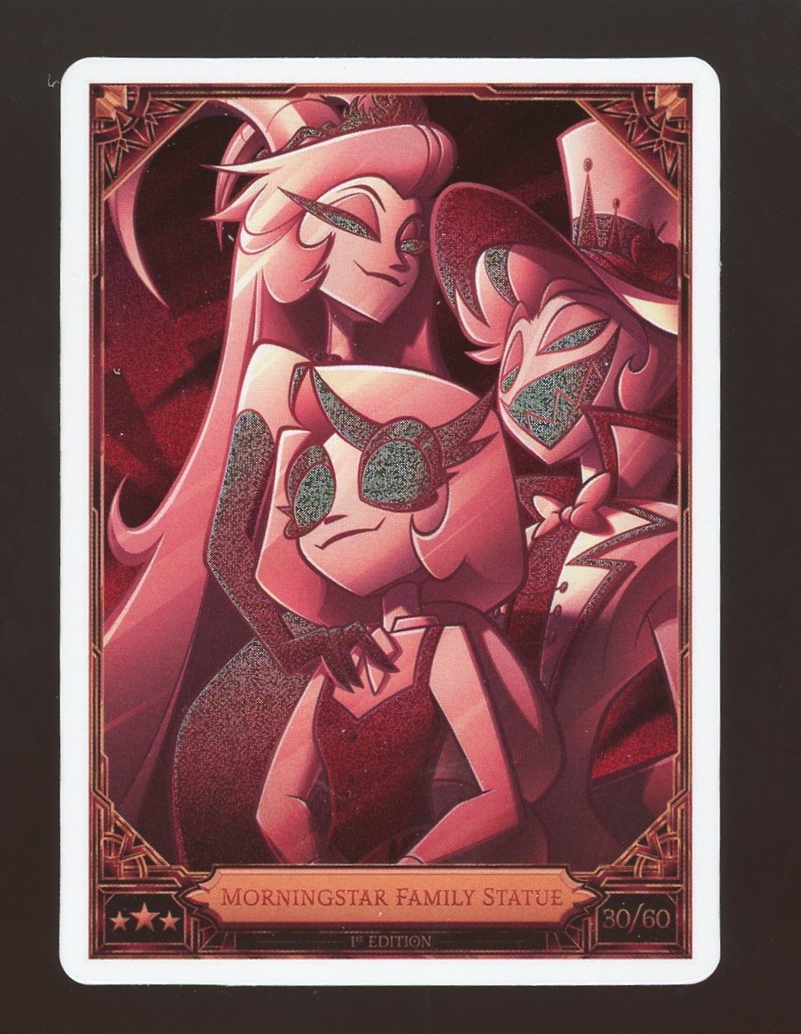 その他 HAZBINHOTEL S2 1st No.57,58,59,60 foil Hazbin Hotel Season 2 Trading Cards 1st Edition “Drag Angel” Foil