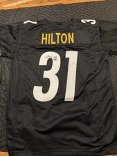 Mike Hilton New Signed Pittsburg Steelers Jersey XL  (RSA Hologram)