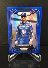 #'ed/399 🔥 DALE EARNHARDT 2024 Panini Prizm NASCAR Racing Blue Refractor # 100