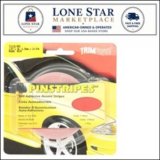 Customizable 36 Red Pinstripe Tape - Durable Vinyl For Auto And Home Uses