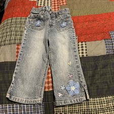 Faded Glory Vintage Girls Toddler Jeans Size 6