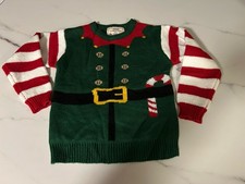 Youth Elf Christmas Sweater XS