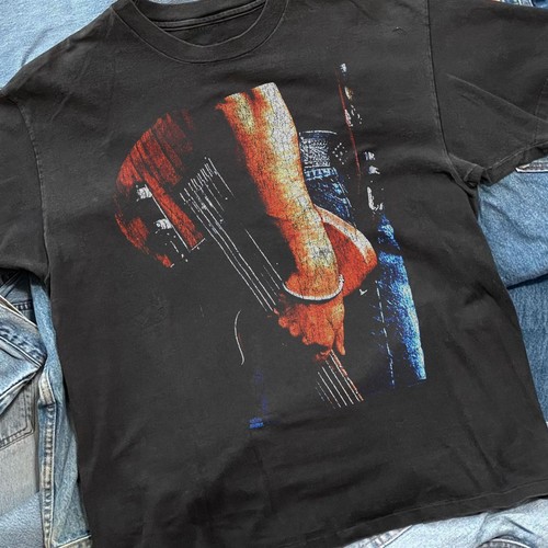 Bruce Springsteen 92 93 World Tour Washed T-Shirt Black L