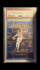 2023-24 Panini Select - Concourse Victor Wembanyama #87 Blue (RC) PSA 10