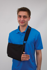 NEW - BIRD & CRONIN Black ARM SLING w/FOAM STRAP - 0814-0794 - L