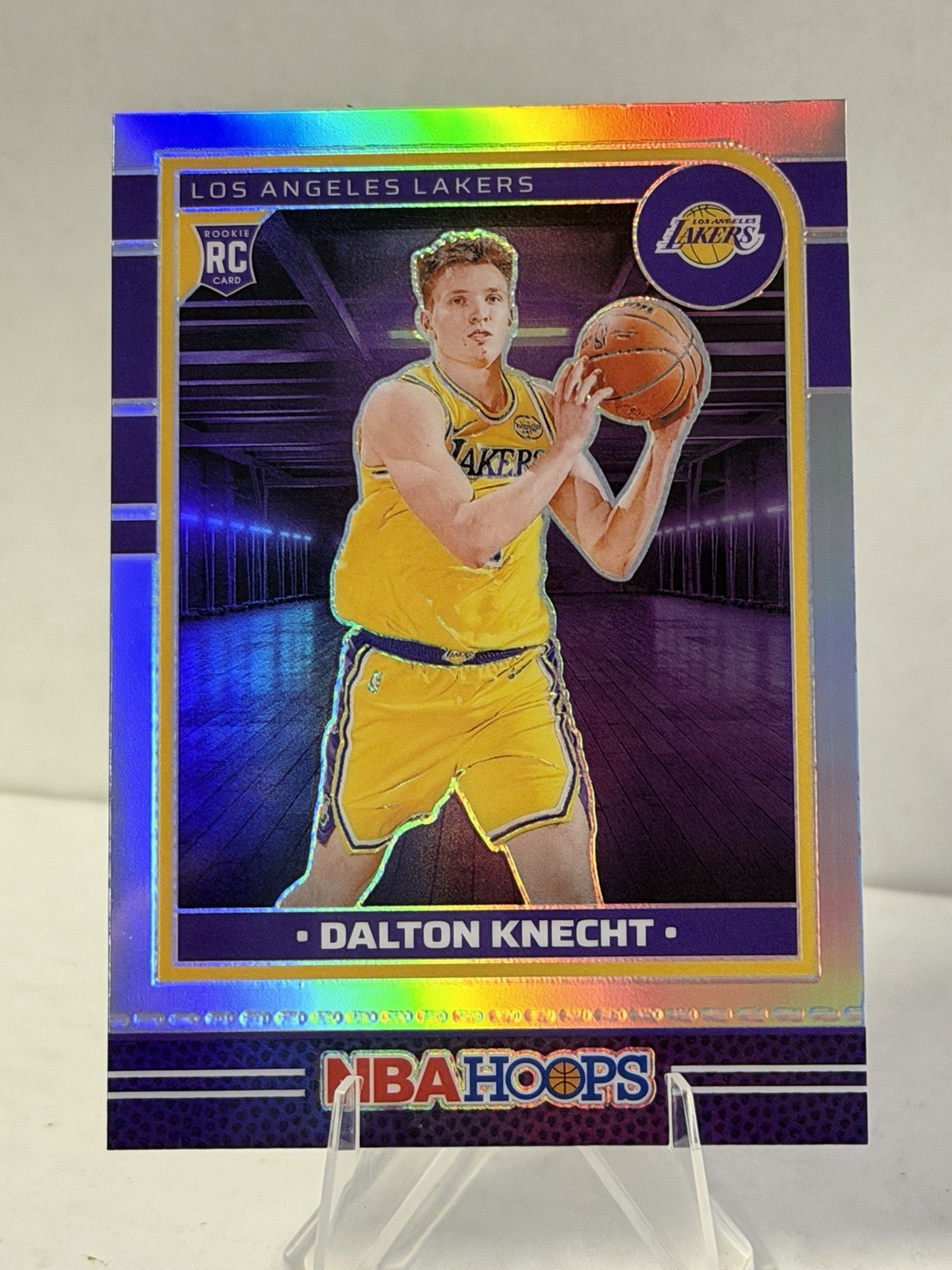 Dalton Knecht (RC) #247 Panini NBA Hoops 2024-25 - Premium Edition Silver Prizm