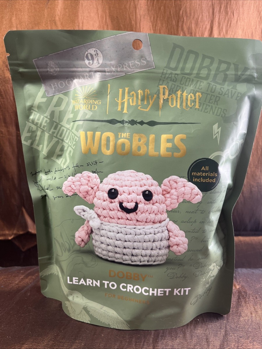 The Woobles Harry Potter DOBBY And Sock Crochet Kits Wobbles NEW