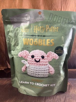 The Woobles Harry Potter DOBBY And Sock Crochet Kits Wobbles NEW