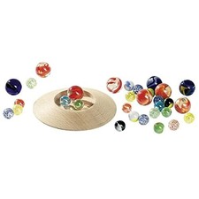 Goki 63947 - Murmeltellerspiel mit 31 Murmeln