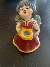 THUN - Angelo porta candela in ceramica vintage - NB Danneggiato