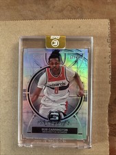 2025-26 Topps 3 Bub Carrington #59 /49 Wizards Rookie RC