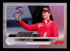 Charles Leclerc 2022 Topps Chrome Formula 1 #182 Scuderia Ferrari