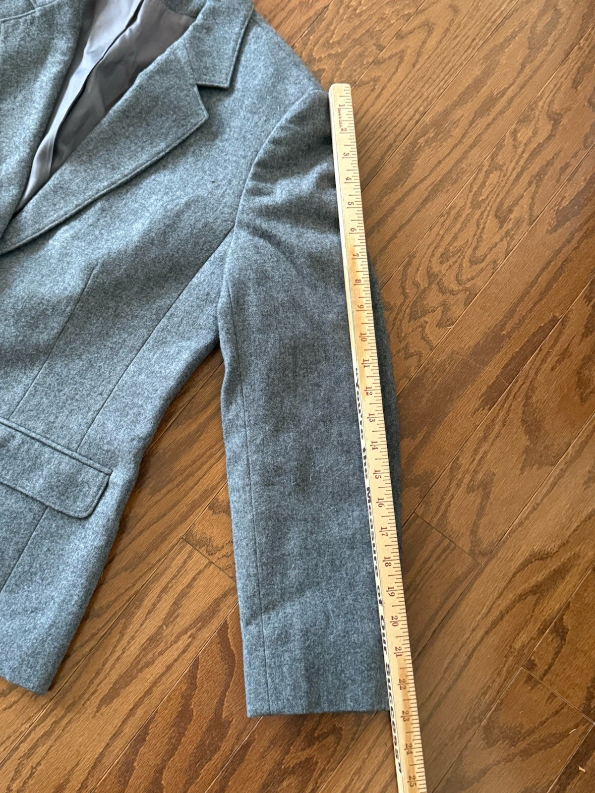 Pendleton Wool Blazer Jacket Grey 2 Button Womens… - image 7