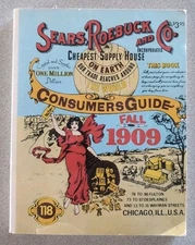 Sears Roebuck And Co Consumer Guide Fall 1909 Reproduction, 1979, Free Shipping