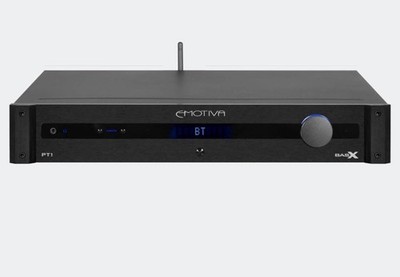 Emotiva BasX PT1 (or PT-100) stereo preamplifier, DAC, and FM tune