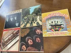 Beatles 6 LP lot Rubber Soul Abbey Road Magical Mystery Tour Meet the 1962-1966