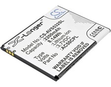 Battery for Archos 50c Platinum AC50CPL BSE70H 2200 mAh 3.7 V Li-ion Replacement
