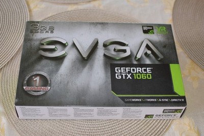 EVGA GeForce GTX  1060 3GB Video Card, excellent in box