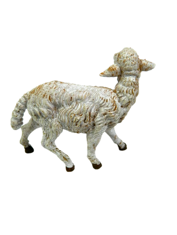 Pecore Fontanini per Pastori Alti Cm 19 - Animali per Presepe - Modello a Scelta - Immagine 3 di 4