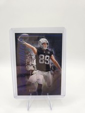 Brock Bowers 2025 Luminance Blue Unforgettable 7/50 Raiders