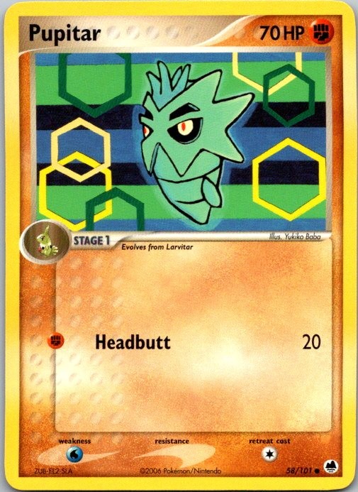 Pupitar Common Dragon Frontiers 58/101 LP