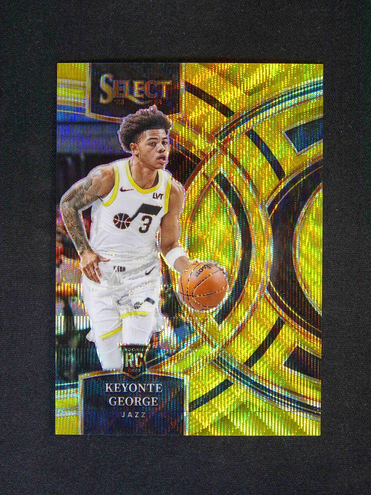 2023-24 Panini Select Keyonte George #109 RC Rookie Premier Gold Wave /10