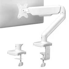 VIVO Single Monitor Mechanical Spring Desk Mount Fits Computer Screens up to 32"