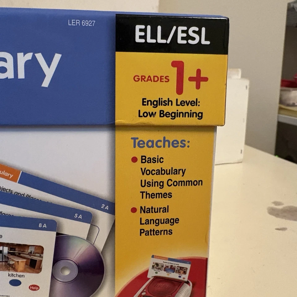 Radius Audio Learning System Picture Vocabulary CD Card Set ELL/ESL Gr 1+ - Image 2 of 4