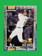 2026 Topps Series 1 Nick Kurtz Spring Training Foil Oakland Athletics #97 ⚾️⚾️