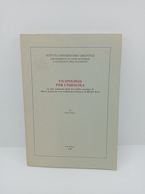 Eine Entschuldigung für den Equicola - Carlo Vecce