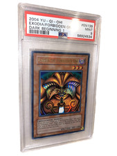 2004 Yu-Gi-Oh! Exodia The Forbidden One Dark Beginning 1 DB1 Ultra Rare PSA 9