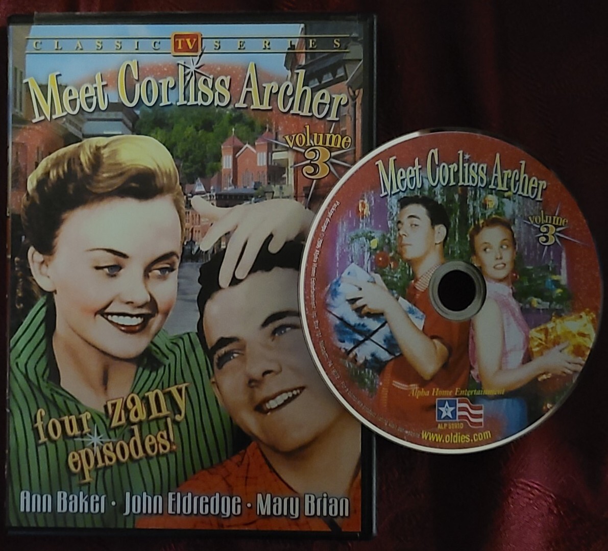 Meet Corliss Archer: Volume 3 DVD (2006) USED Very Good Condition