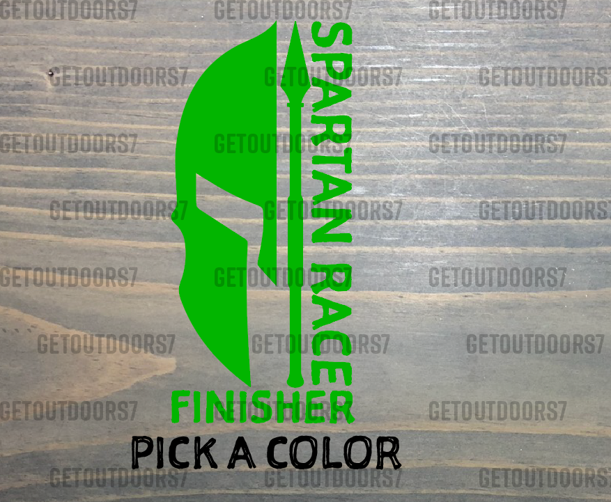 Spartan Race Sticker Decal Die Cut Finisher Tactical Beast Super Sprint XO | eBay