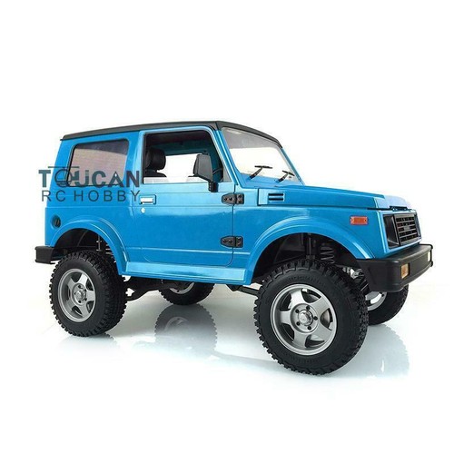1/6 Capo 4*4 RC Crawler Car Assembeld SIXER1 Motor ESC Radio Painted Blue Car - Picture 6 of 11