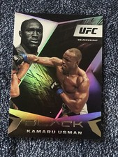 2021 Panini Chronicles UFC Black KAMARU USMAN #104
