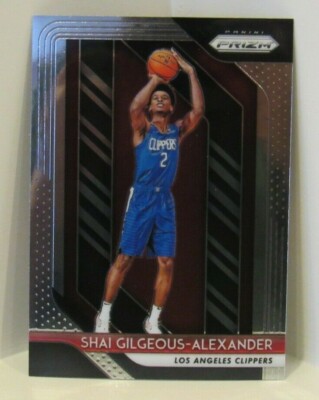 RC Auto】shai gilgeous alexander SGA 2018 PANINI HOOPS NBA card