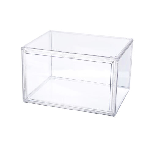 Étui vitrine, boîte acrylique 13,3 x 10 x 7,9 pouces pour artisanat transparent 1 pièce - Photo 1 sur 6