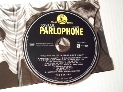 The Beatles : A Hard Day's Night Remastered Digipak With Booklet