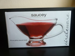 CIRCLEWARE SAUCEY GRAVY BOAT/NIB