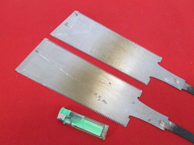 EB911 Japanes NAKAYATYOGOROU two-sided saw 210mm 2pcs carpentry tools NOKOGIRI