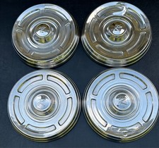 1965 To 1970 Rambler American Dog Dish Poverty Hubcaps Set Of 4 - 10