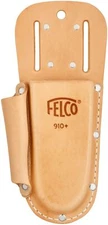 Felco Leather Holster (F 910+) - Tool Pouch W/Extra Slot for Pruning Shears O...