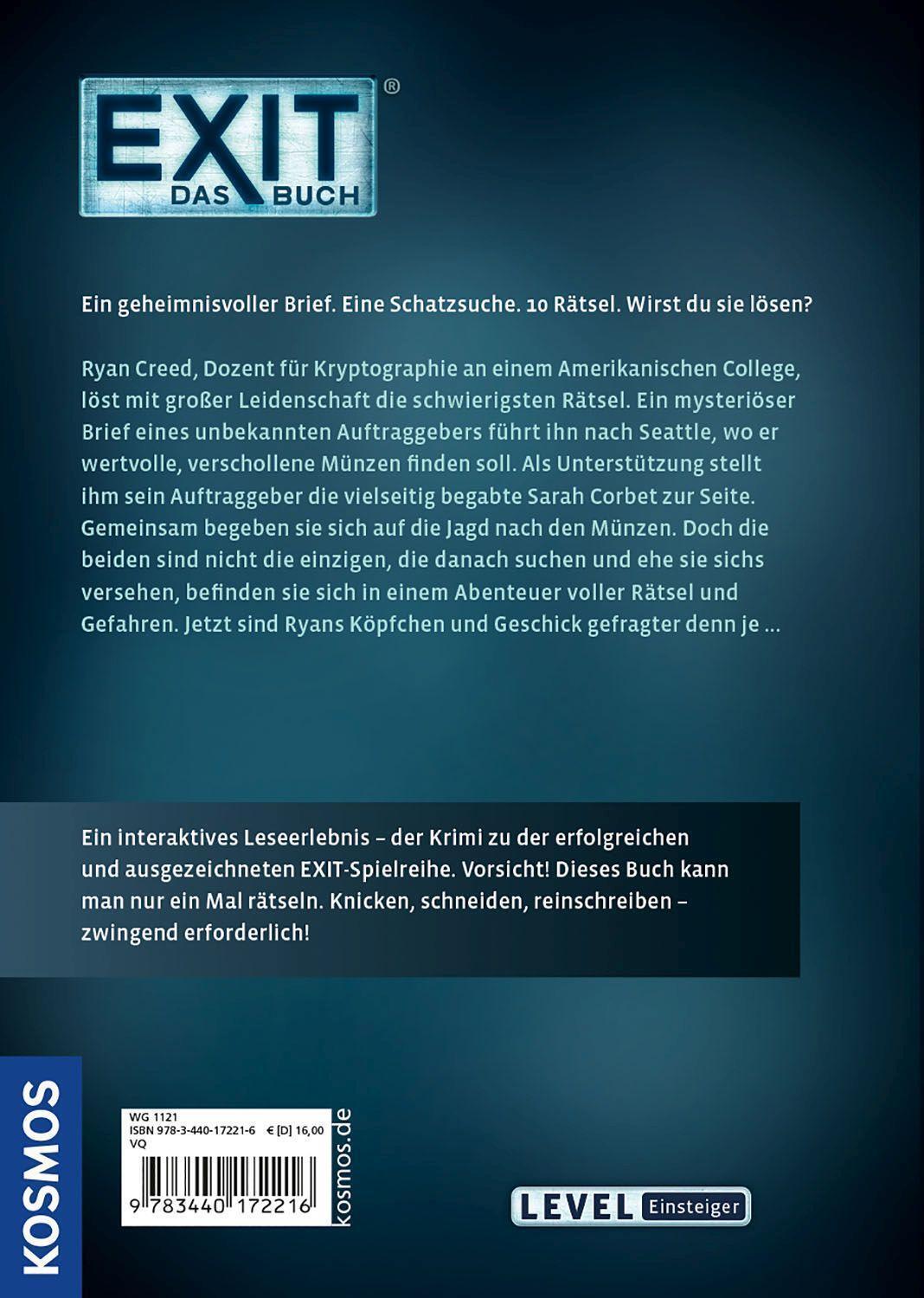 Thumbnail - Inka Brand (u. A.) | Exit® - Das Buch: Der Fall Des Ryan Creed |