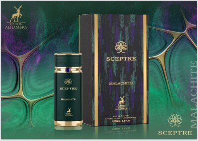 香水(男性用) MAISON ALHAMBRA SCEPTRE MALACHITE 100ml Sceptre Malachite EDP Perfume By Maison Alhambra 100ML